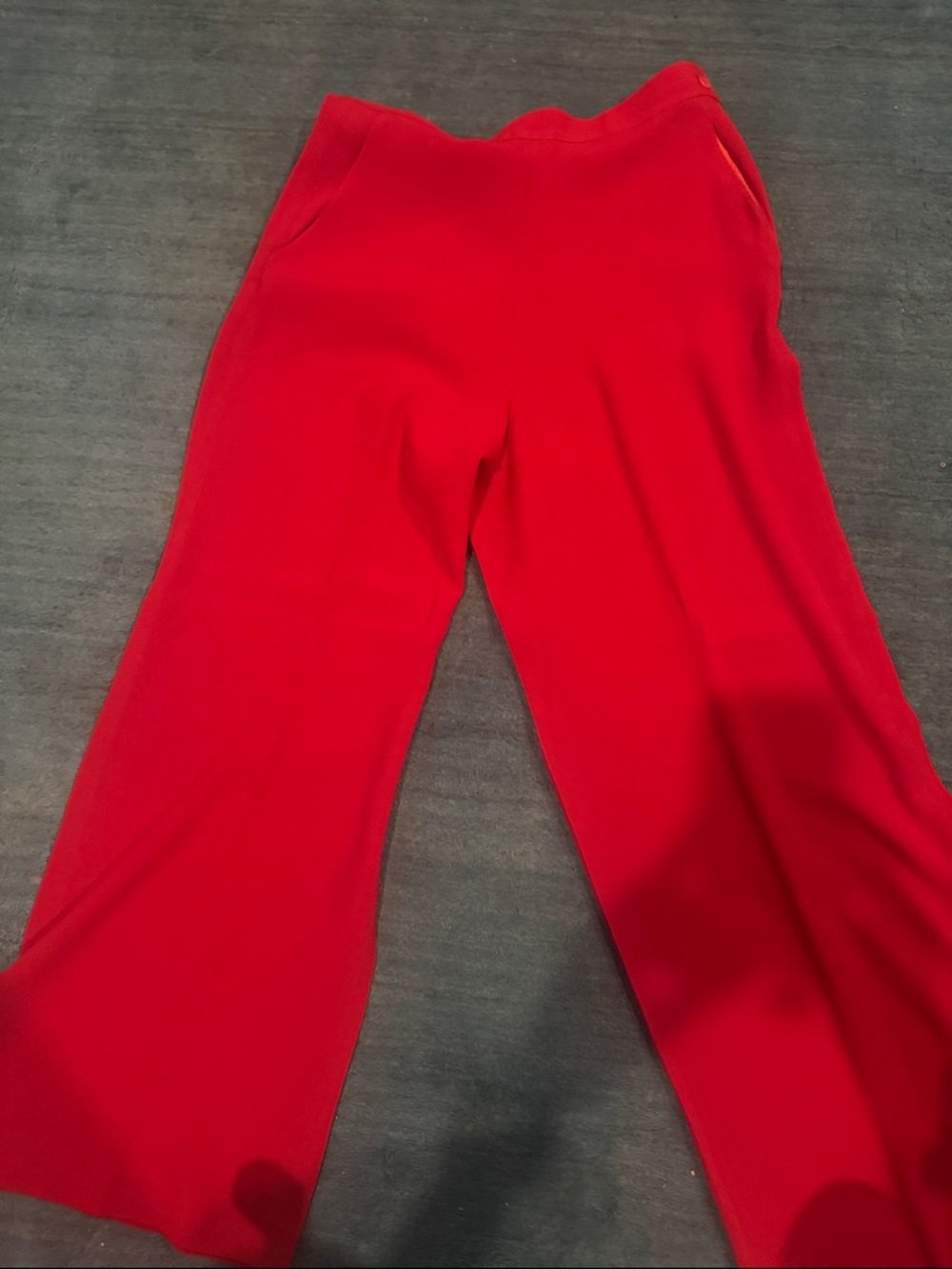 Kenzo Red Two-Piece Blazer & Wide-Leg Pants Set- listed includes sep. pants - Picture 5 of 6